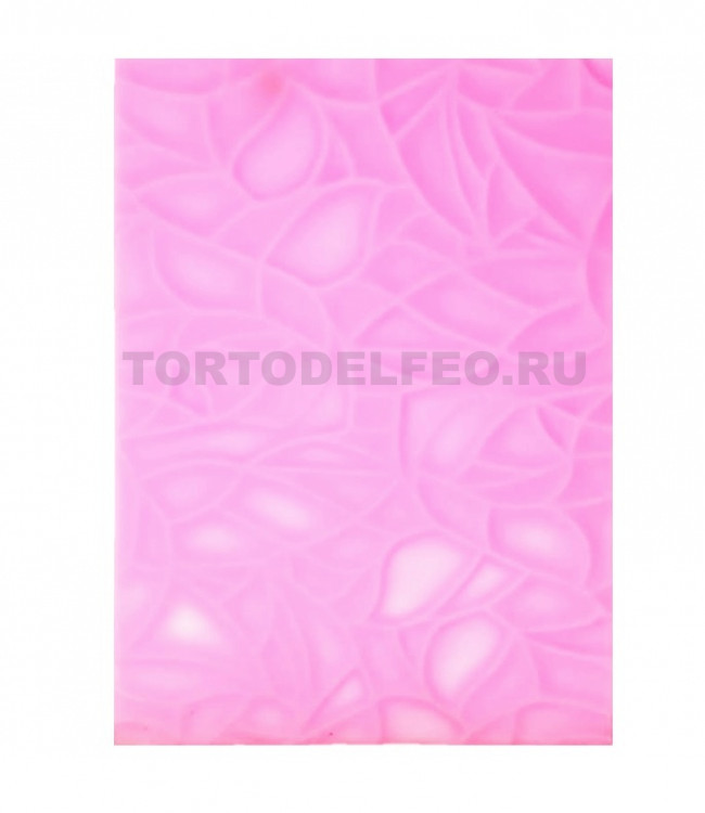 Коврик текстурный Листва 18*24см силиконовый