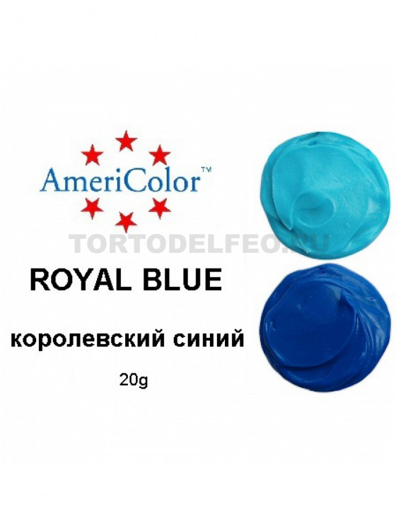 Краситель гелевый Америколор 21гр Navy blue (темно синий) 134
