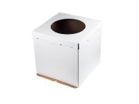 Коробка для торта с окном 40*40*35см