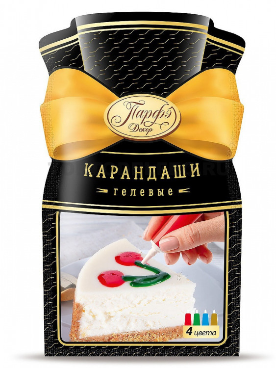 Карандаши гелевые 4 цвета