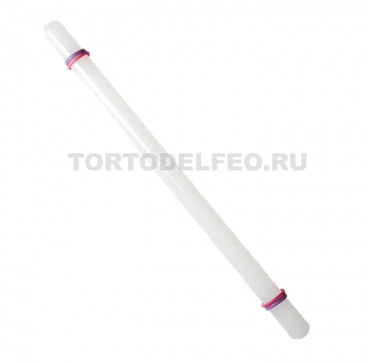 Скалка с ограничителями 49,5*3см