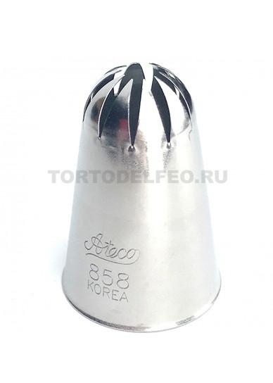 Кондитерская насадка Атеко звезда закрытая 858 med (1G)