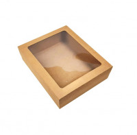 Коробочка  21*17*5,5см Крафт без окна