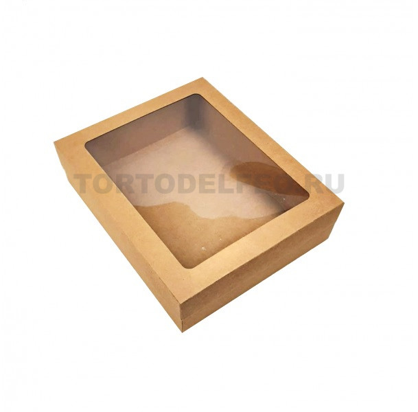 Коробочка  21*17*5,5см Крафт без окна